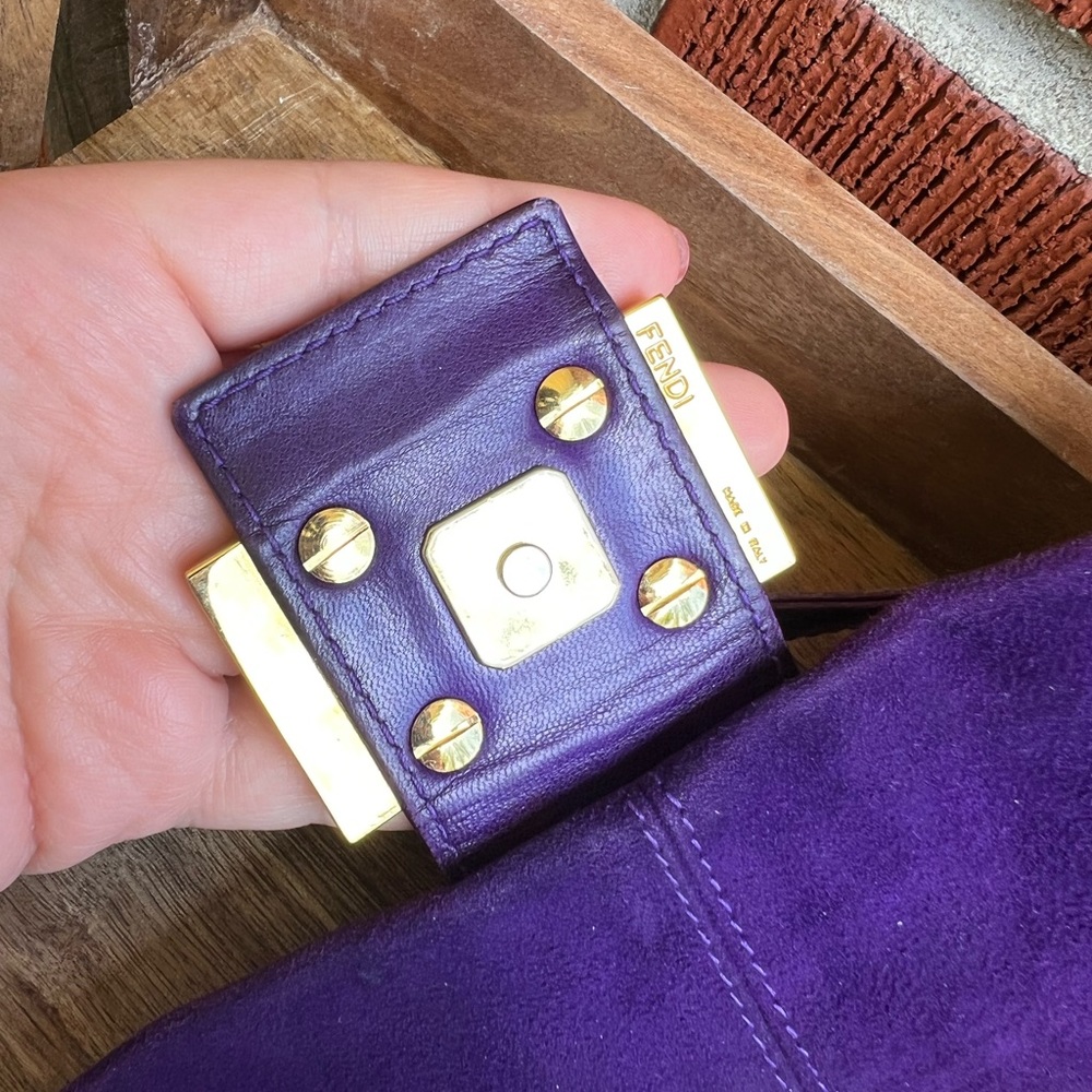 Fendi Purple Baguette Vintage - Picture 8 of 11